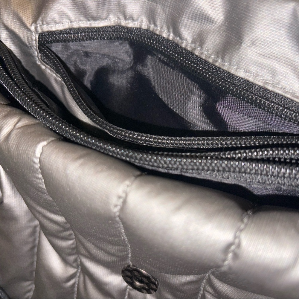 Think! Silver Quilted Handbag - Picture 4 of 5